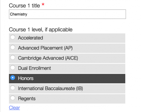 New “College-Prep” Classes