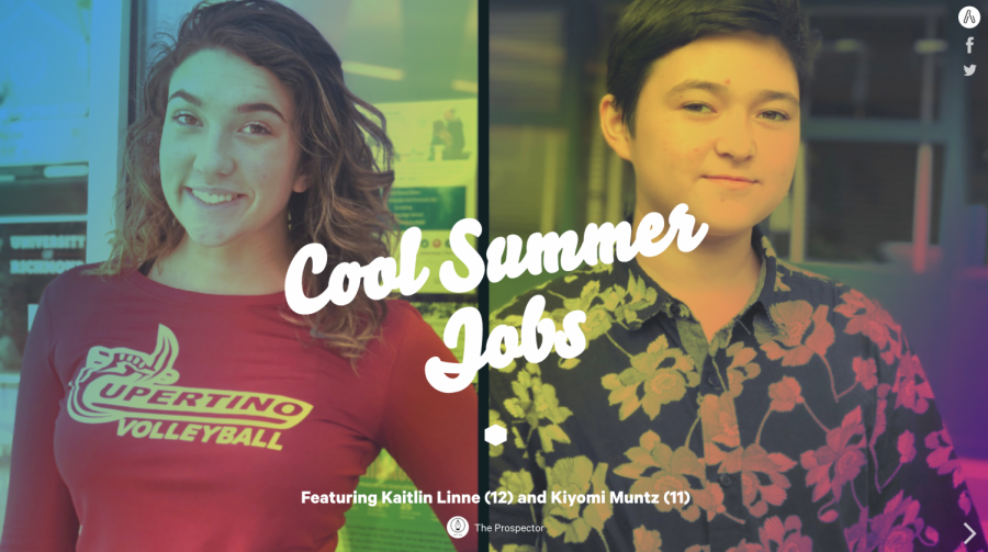 Cool Summer Jobs at Cupertino High School
