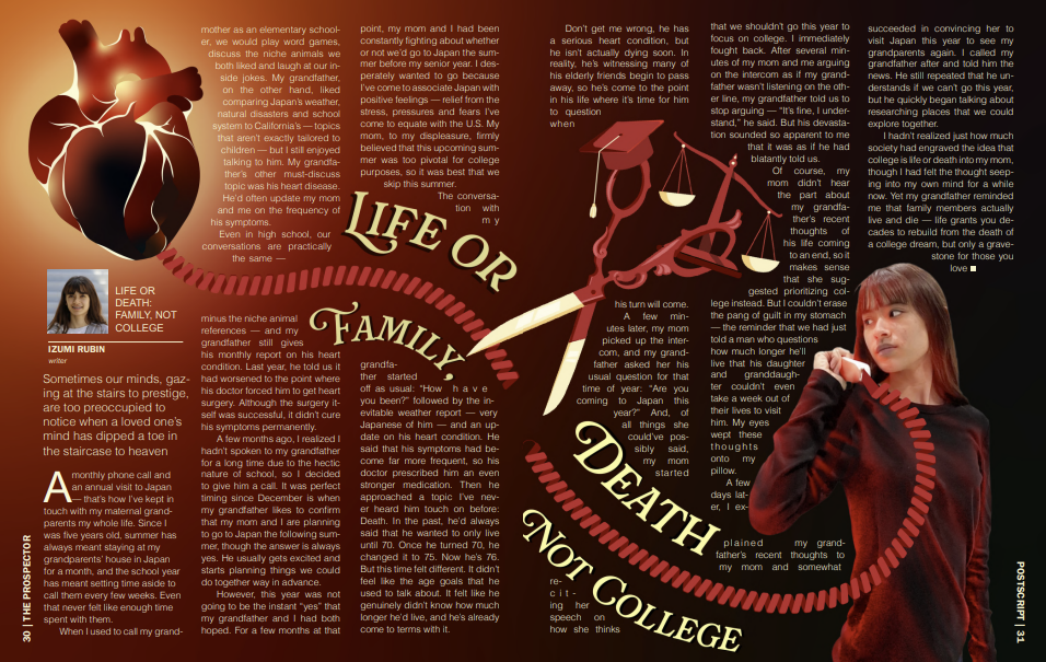 Life or Death: Family, not College